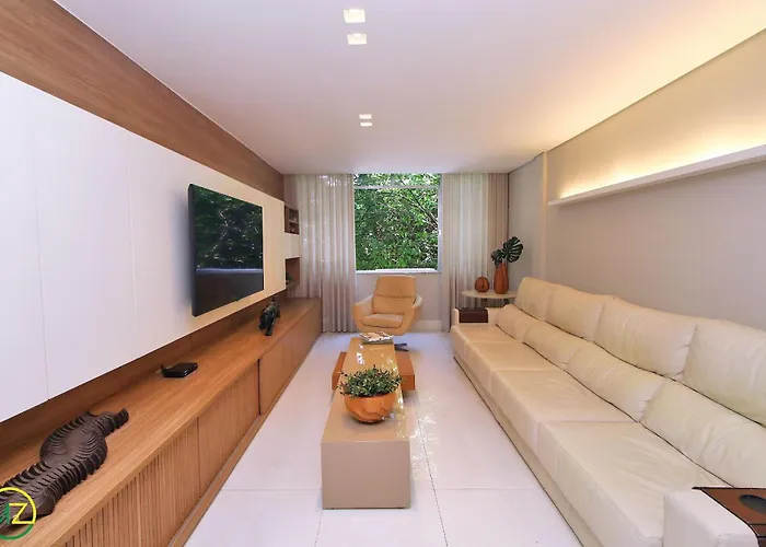 Luxuoso 3 Quartos No Leblon Para 8 Pessoas